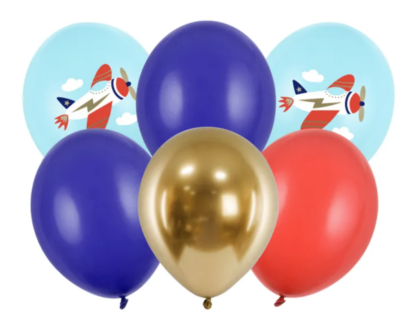 Latexballons - SET: Flugzeuge - je ø 30cm